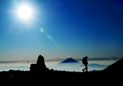 『単独行』 牛ノ浜 俊一さん　2015年8月4日 山梨県中白根山