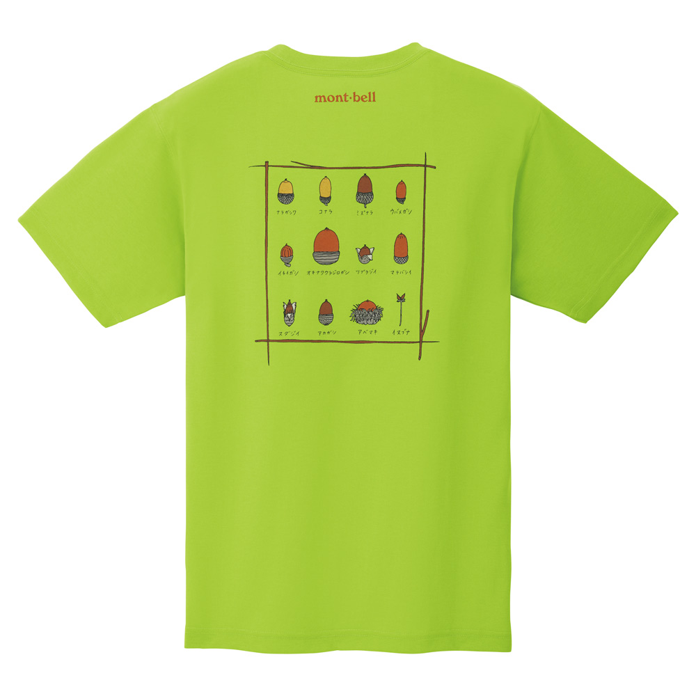 モンベル Mont Bell Tシャツ 木の実