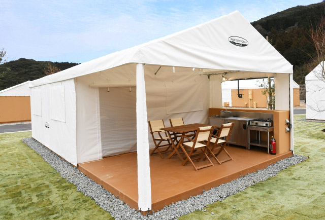 ウォールテンテッドキャンプの写真