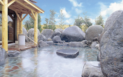 露天風呂の写真