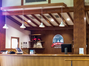 受付場所の写真