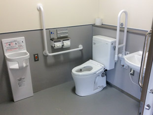 お手洗い内部の画像