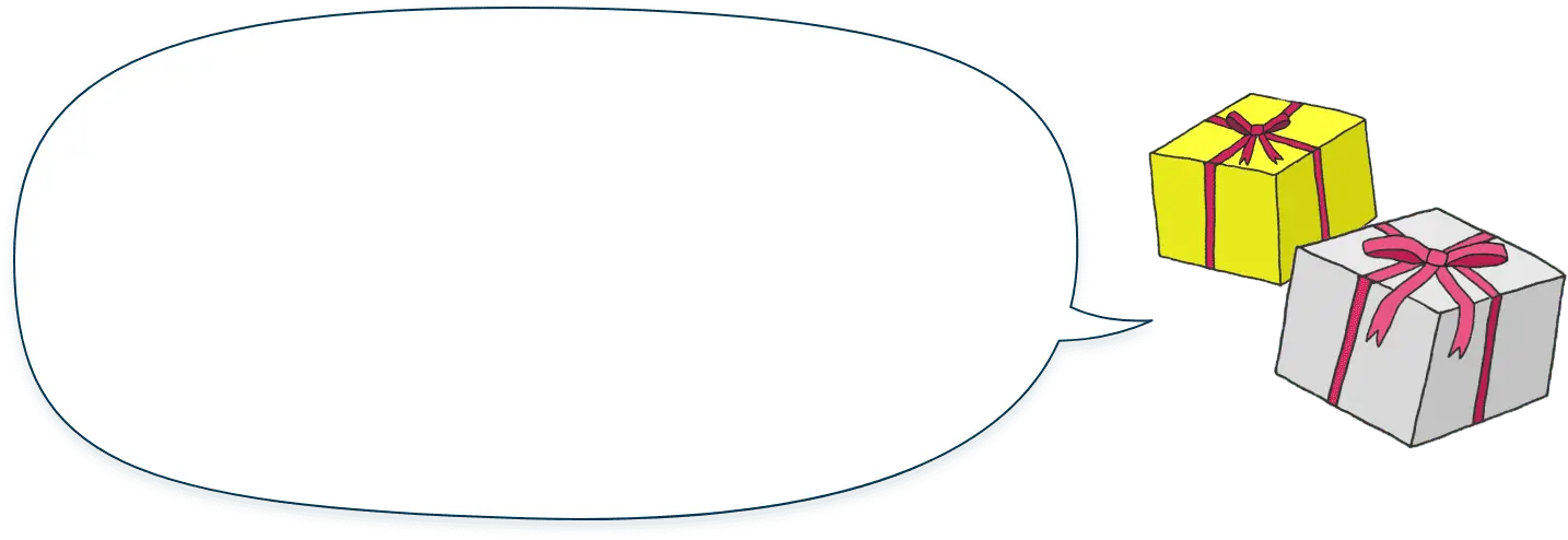プレゼントの絵