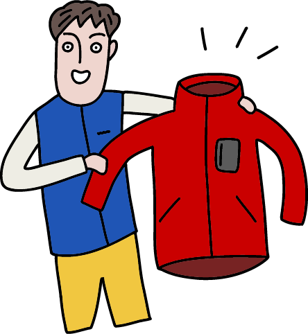 スタッフの絵