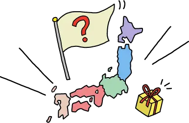 日本地図の絵