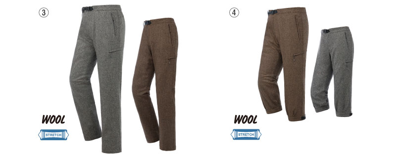 women's wool hiking pants