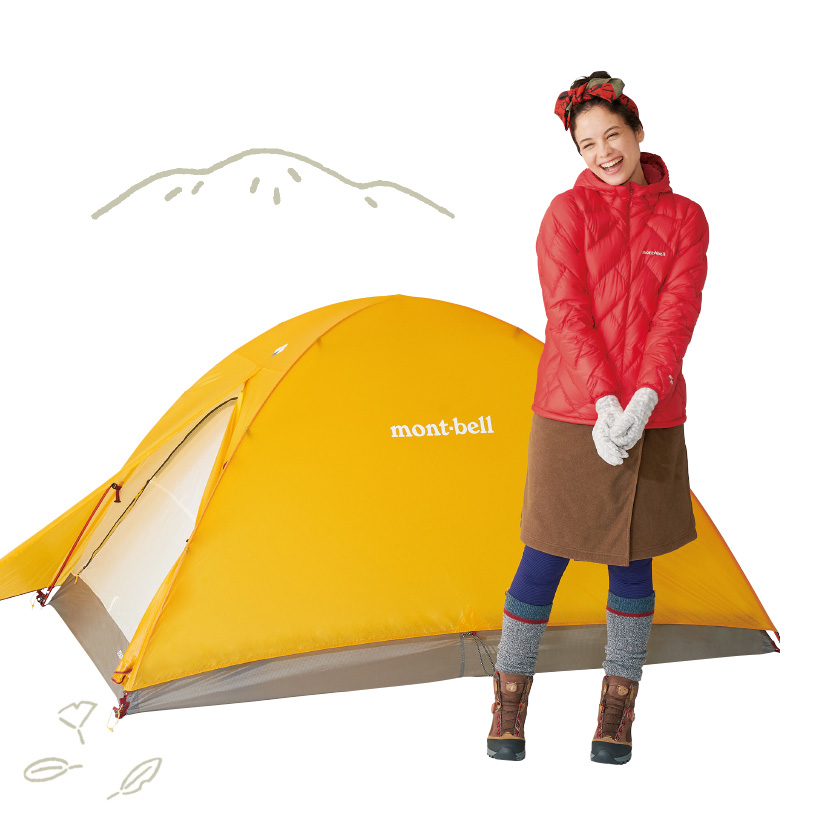 秋冬シーズンも快適に ランドネ Mont Bell アウトドアコーディネート集 モンベル