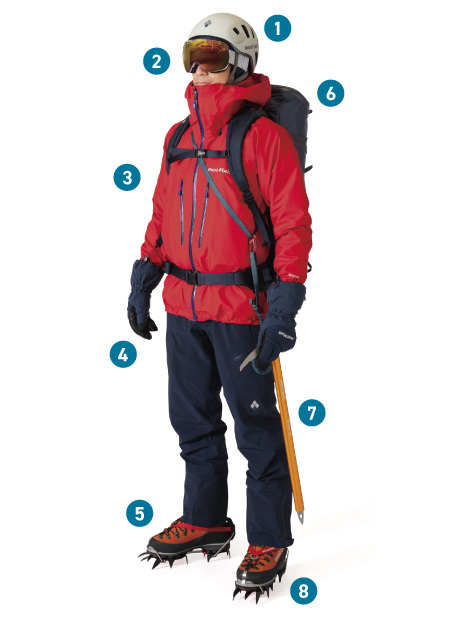 雪山装備基本ガイド21 22 モンベル 雪山装備基本ガイド21 22 モンベル