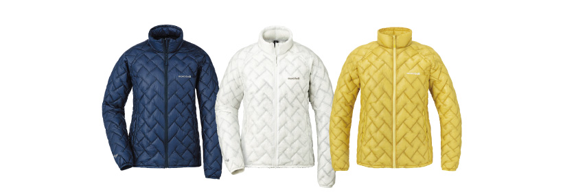 プラズマ1000 ダウン ジャケット Women'sのDKNV,WT,YL