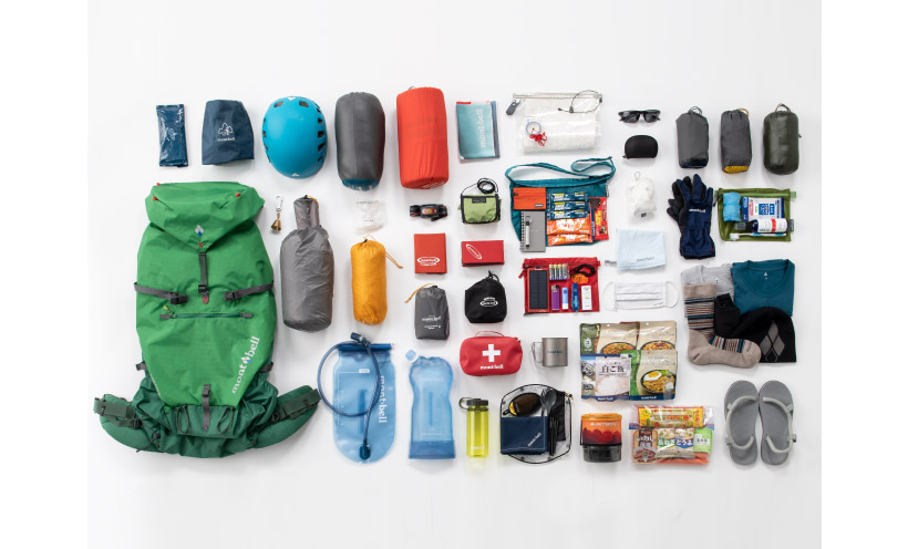 夏山登山装備ガイド テント泊登山編 モンベル