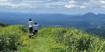 三瓶山のフィールド写真