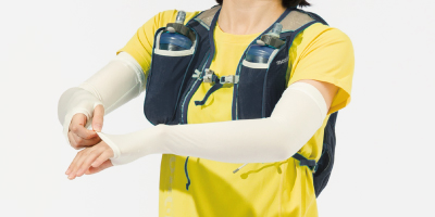 アームカバーの着用例写真