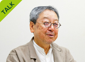 作家夢枕獏さんの近影写真